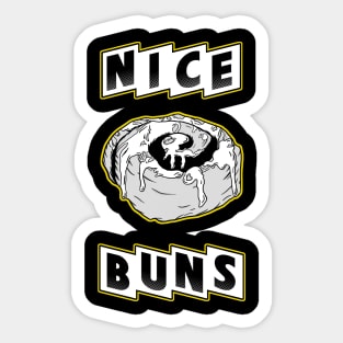 Nice buns Sticker